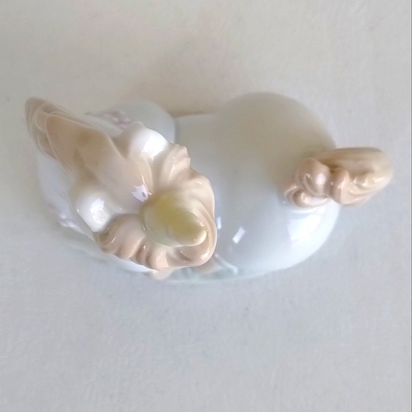 George Good Pastel Porcelain Baby Unicorn Figurine Doe Eyes Vintage Taiwan - Picture 14 of 14